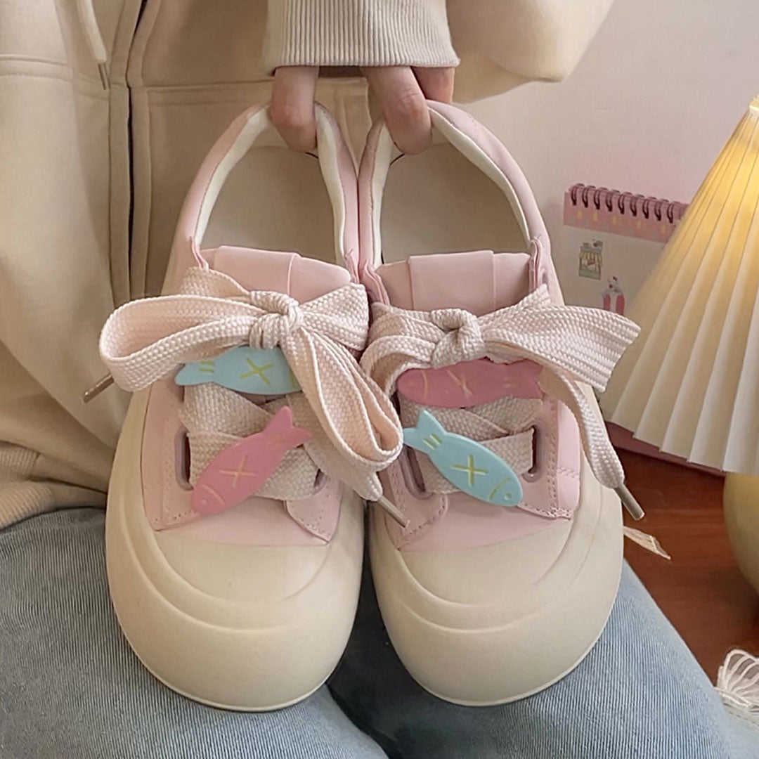 Casual Fish Flats Shoes SE23241