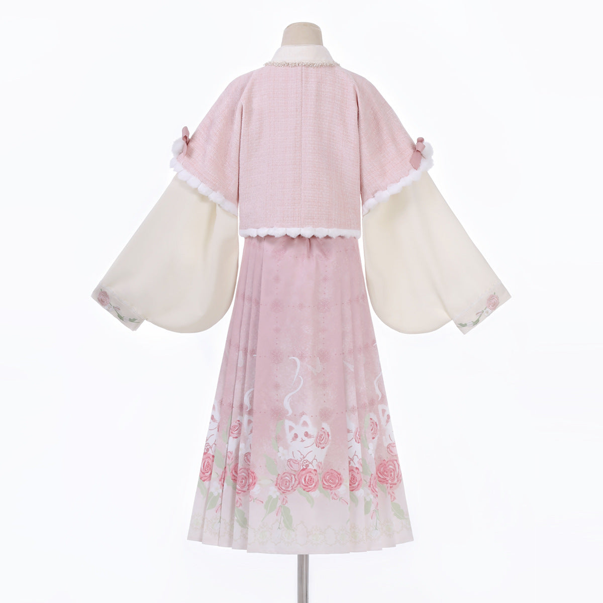 Cat Flower Skirt Set SE23318