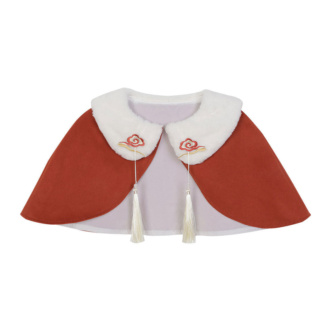 Cloud Rabbit Shawl Dress Set SE23017
