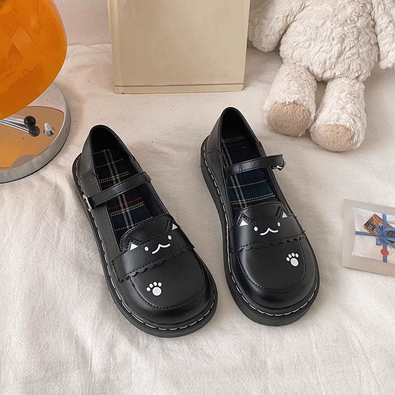 Cute Cat Flat Shoes SE22937