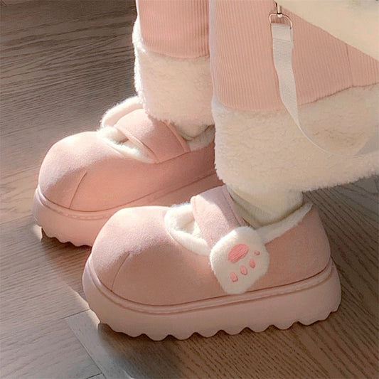 Cute Cat Paw Warm Shoes SE23319