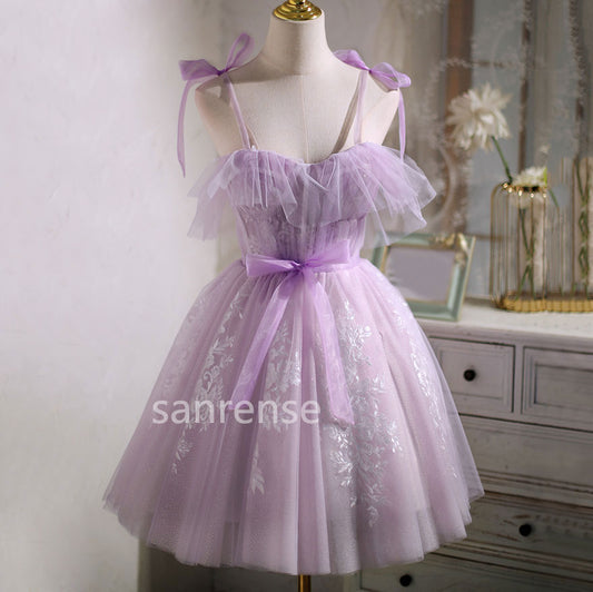 Dreamy Purple Flower Dress SE23301