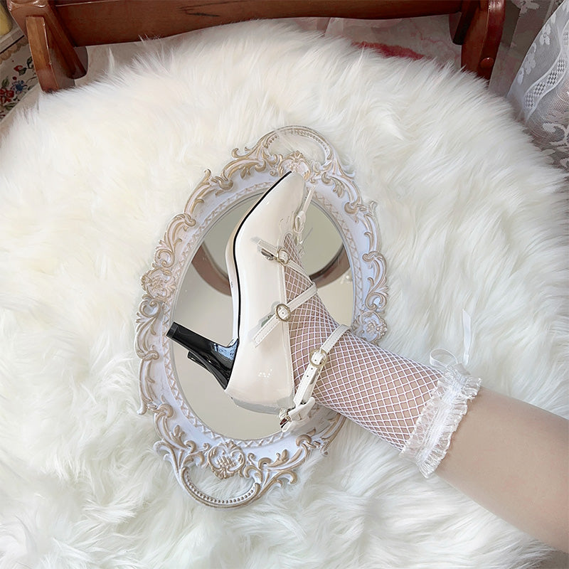 Elegant Bow Heels Shoes SE23620
