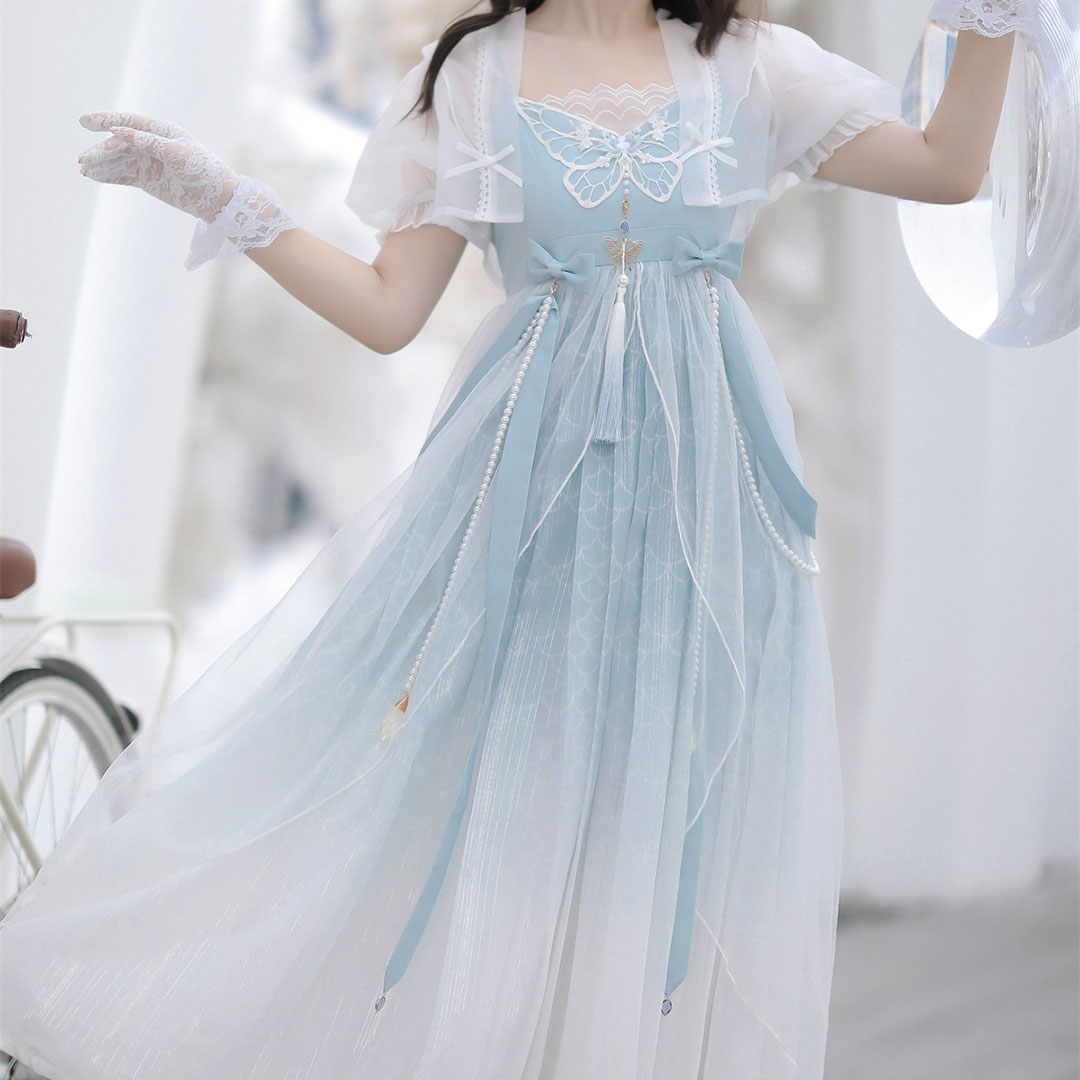 Elegant Butterfly Dress SE23252