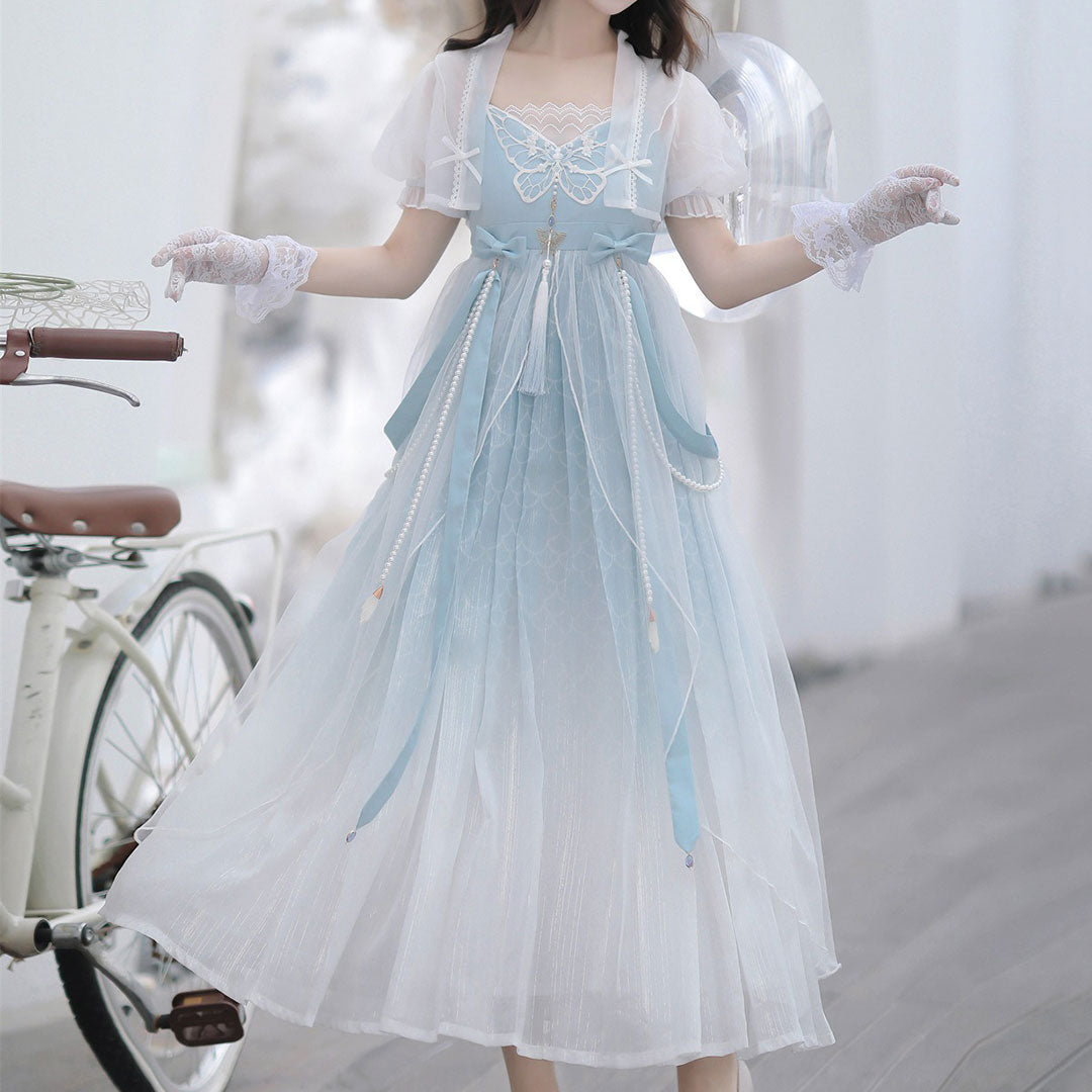 Elegant Butterfly Dress SE23252