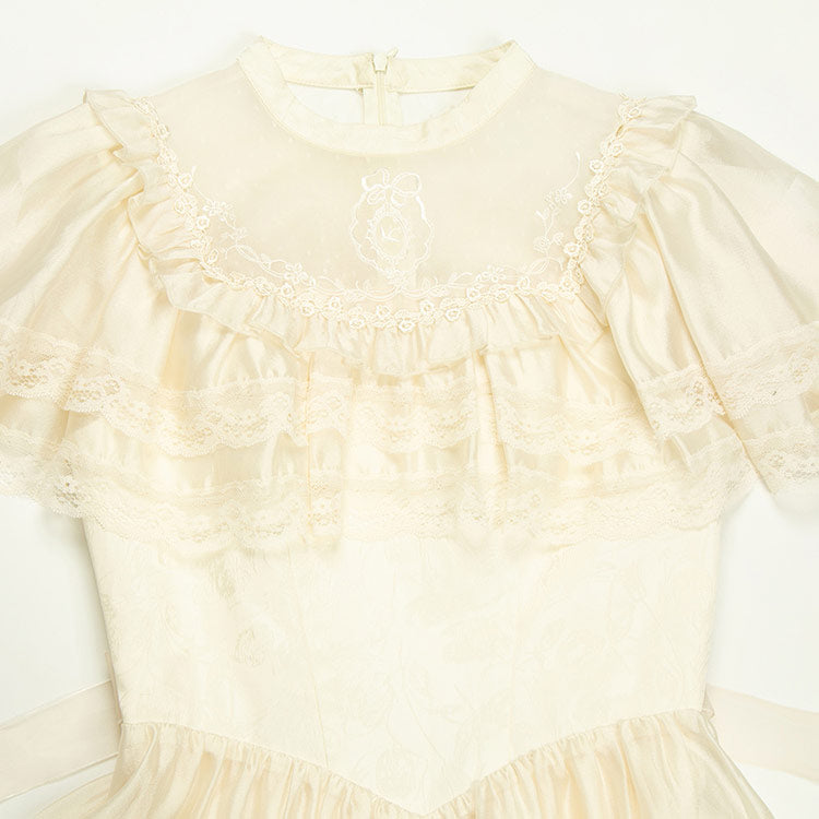 Elegant Lace Bow Dress SE23562