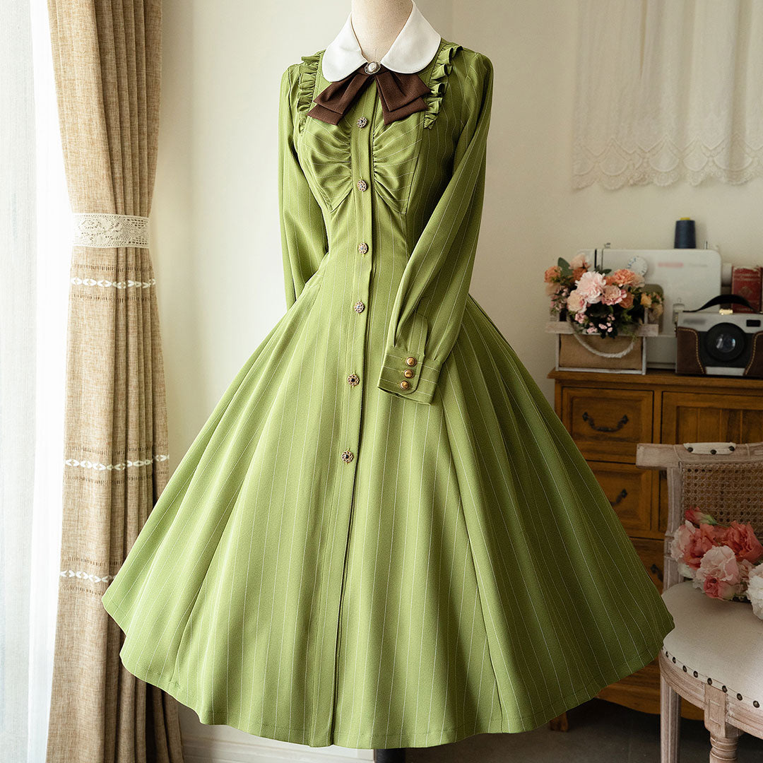 Elegant Striped Dress SE23270