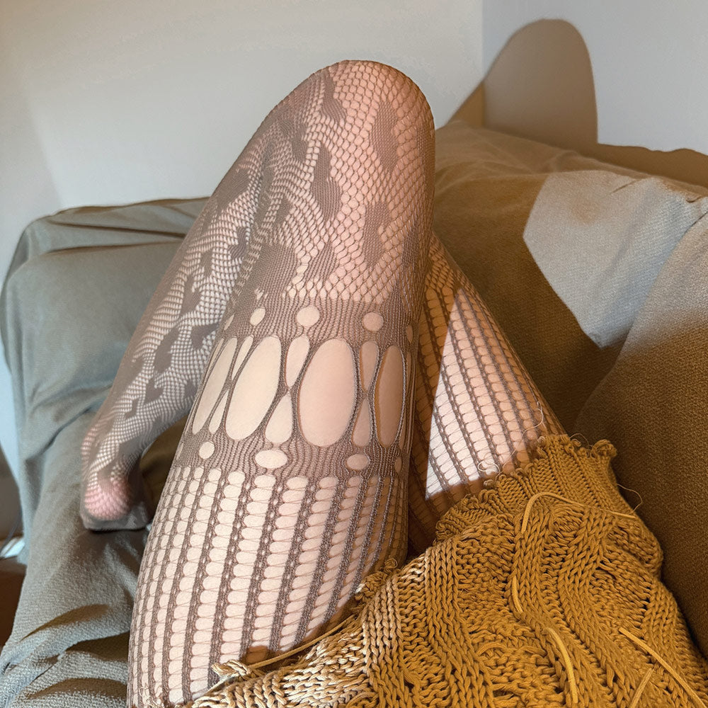 Fishnet Cutout Stockings SE23698