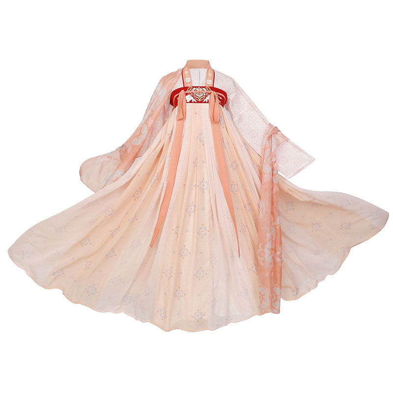 Floral Embroidery Hanfu Dress Set SE22720