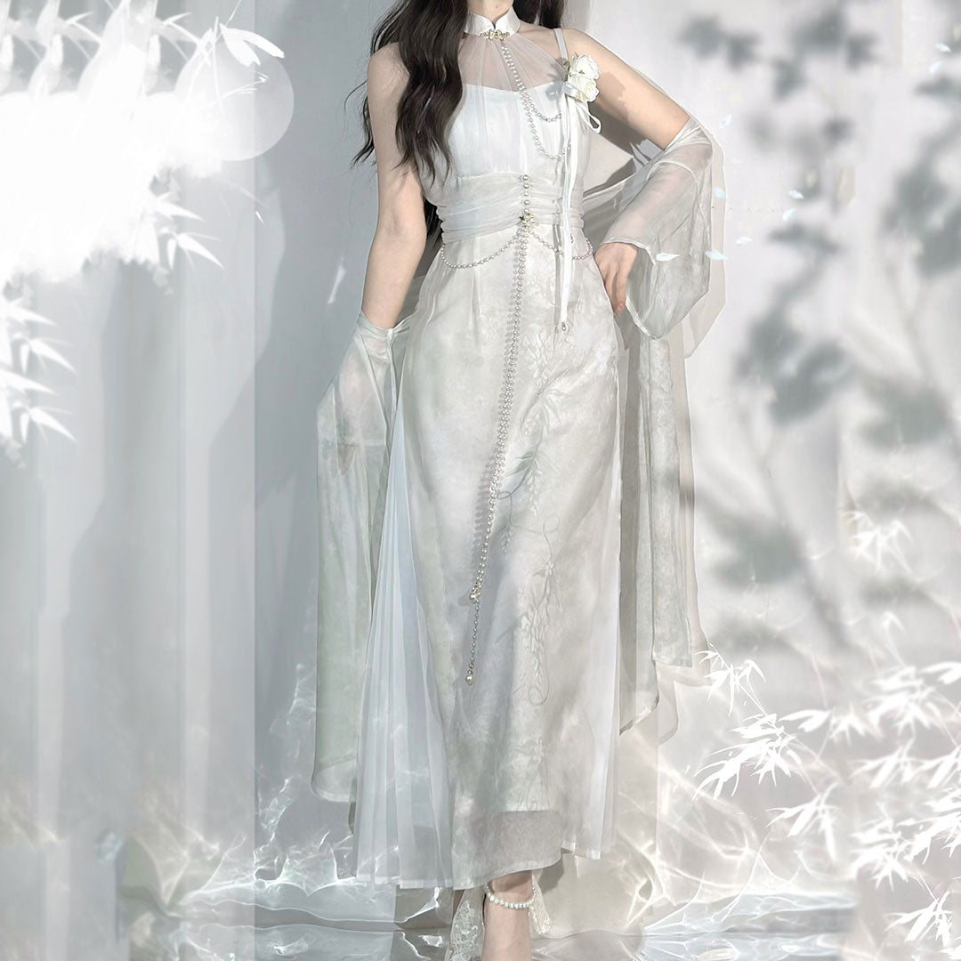 Floral Hanfu Dress Set SE23224