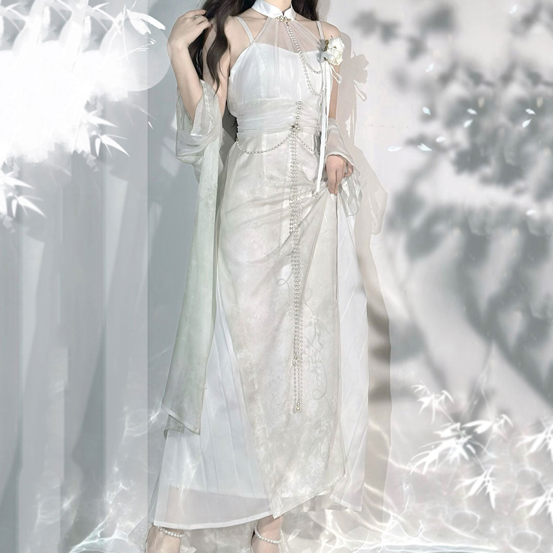 Floral Hanfu Dress Set SE23224