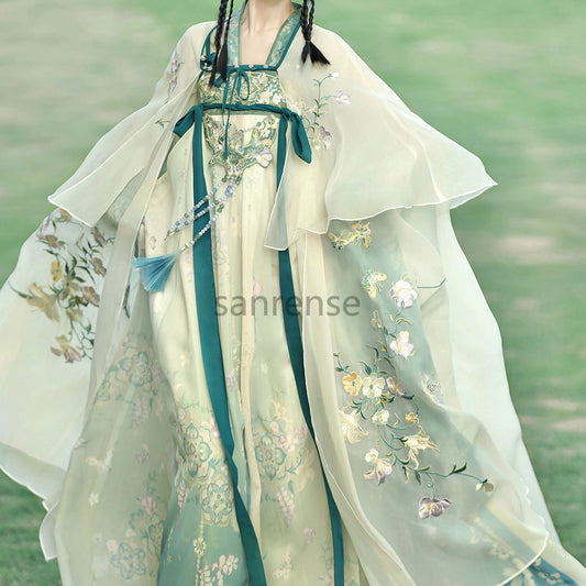 Floral Hanfu Dress Set SE23299