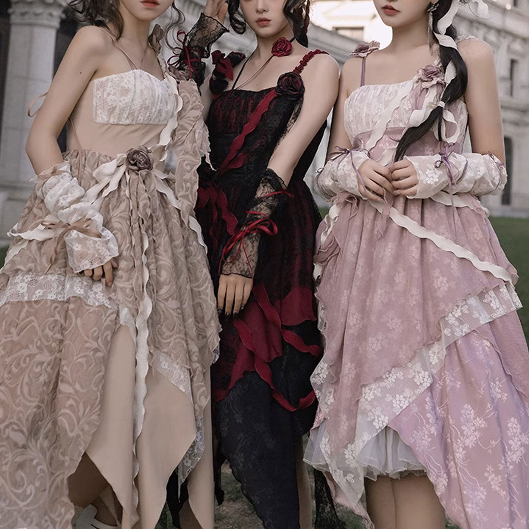 Floral Irregular Dress SE22763