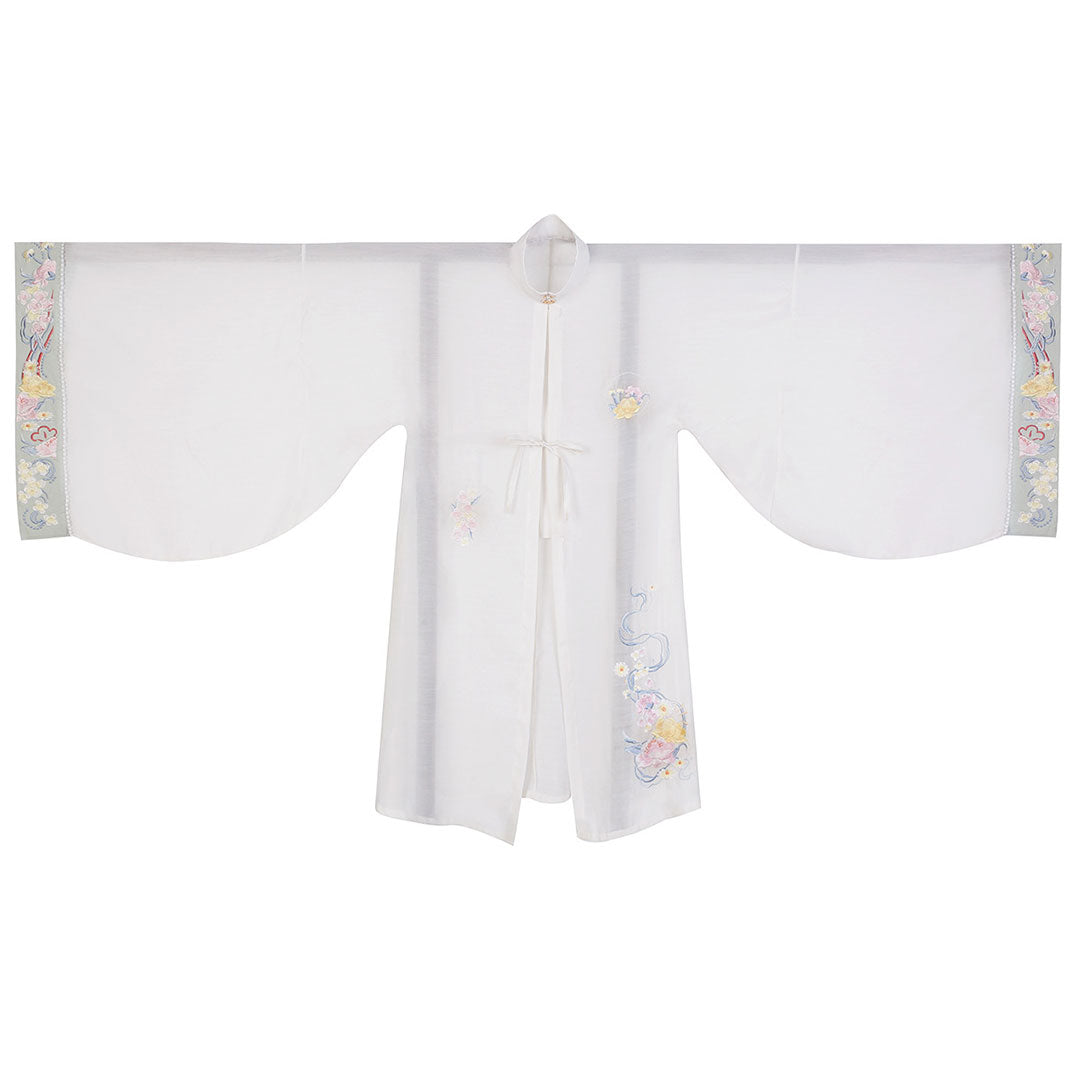 Flower Embroidery Hanfu Dress Set SE22746