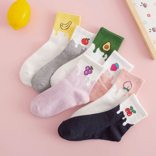 Fruit Strawberry Socks SE22862