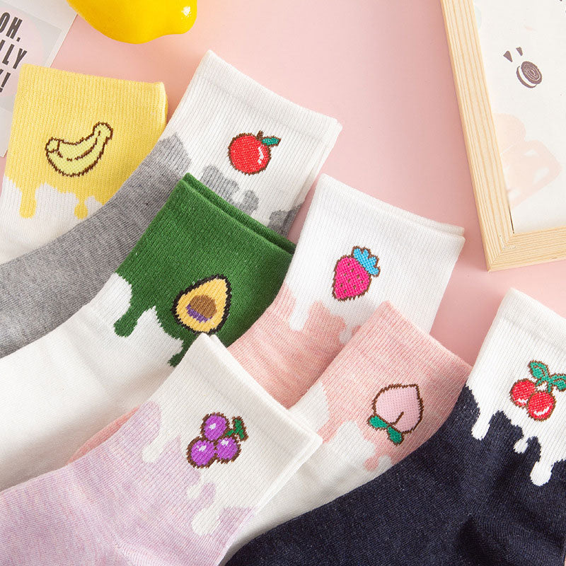 Fruit Strawberry Socks SE22862