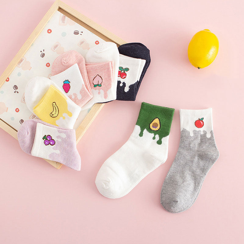 Fruit Strawberry Socks SE22862