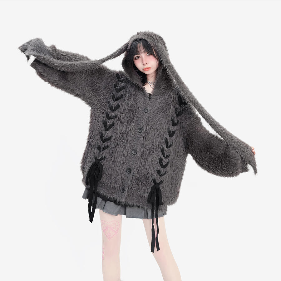 Grey Rabbit Mohair Sweater SE23747