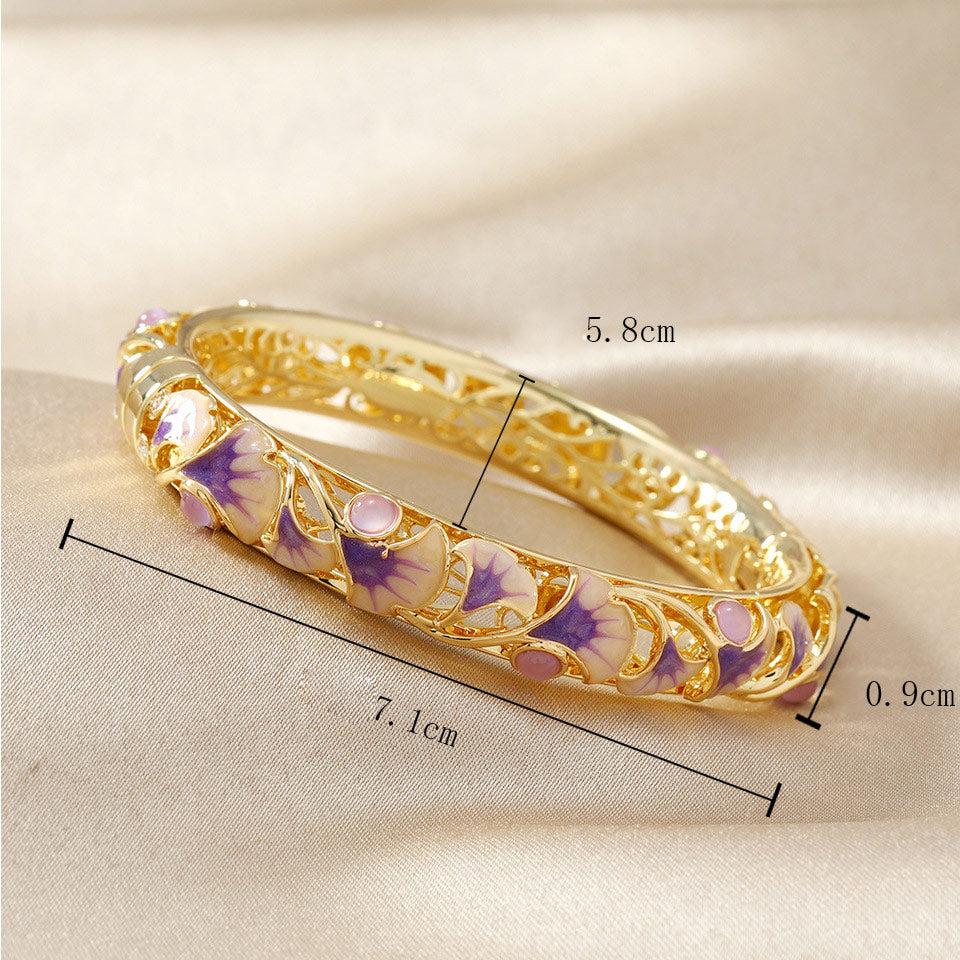 Hollow Flower Bracelet SE23587