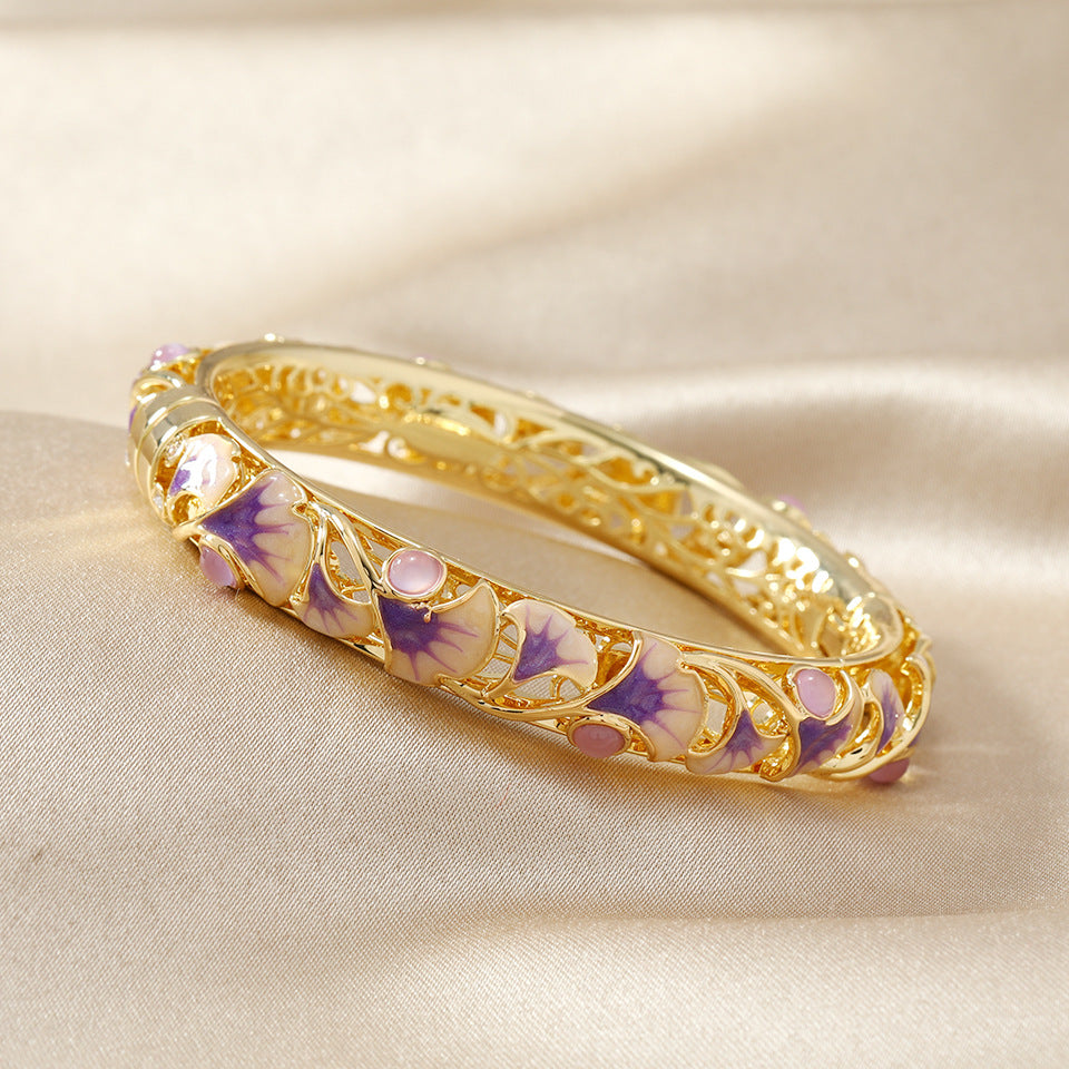 Hollow Flower Bracelet SE23587