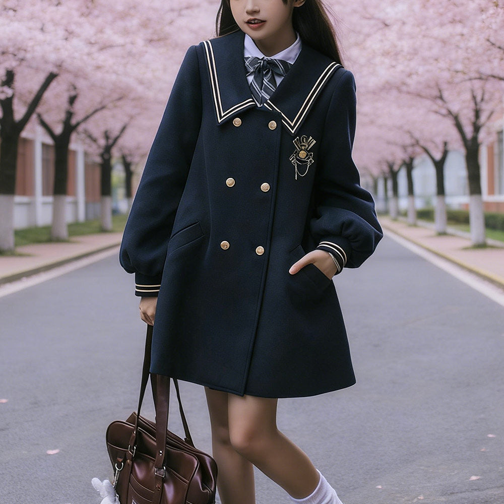 Japanese Woolen Coat SE23826