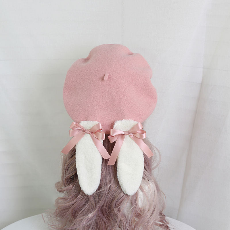 Kawaii Rabbit Ear Bow Hat SE23175