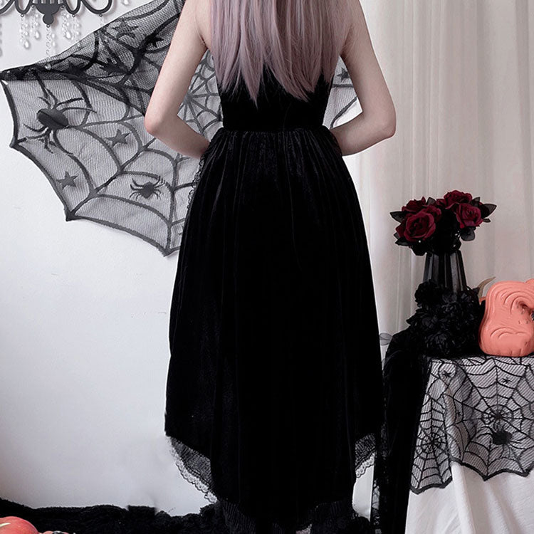 Lace Black Cosplay Dress SE23225
