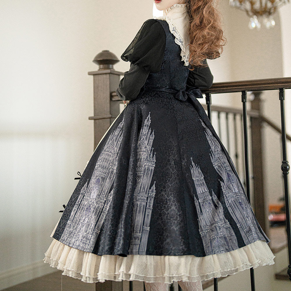 Lace Bow Castle Dress SE23736