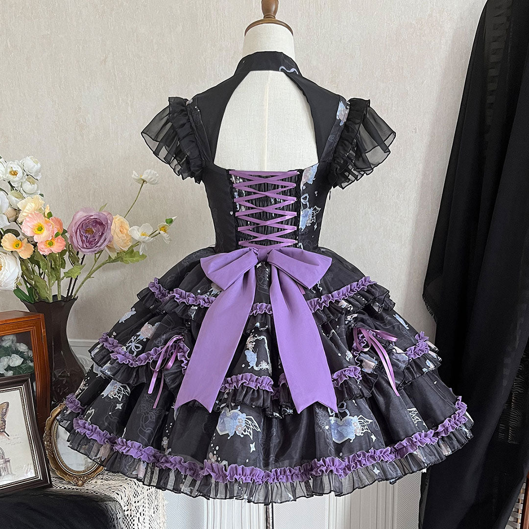 Lace Bow Lolita Dress SE22717