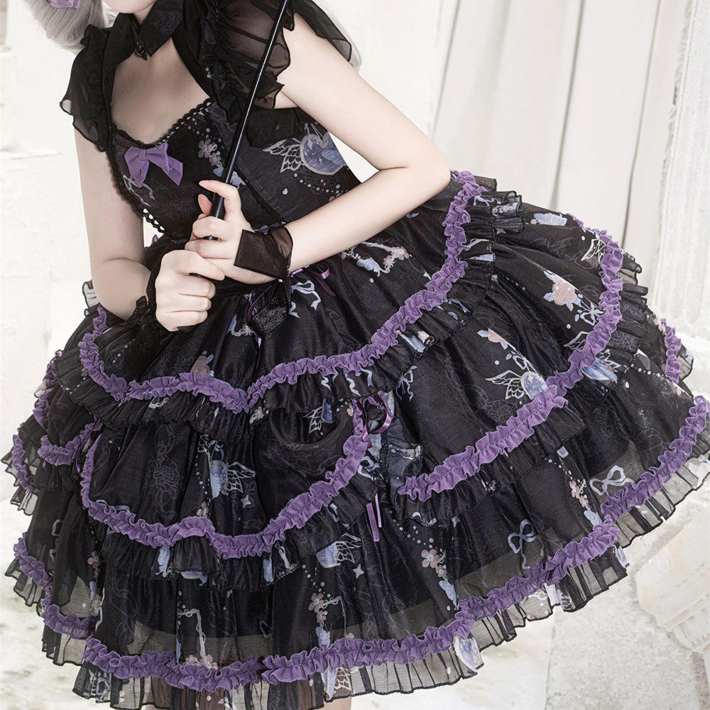 Lace Bow Lolita Dress SE22717