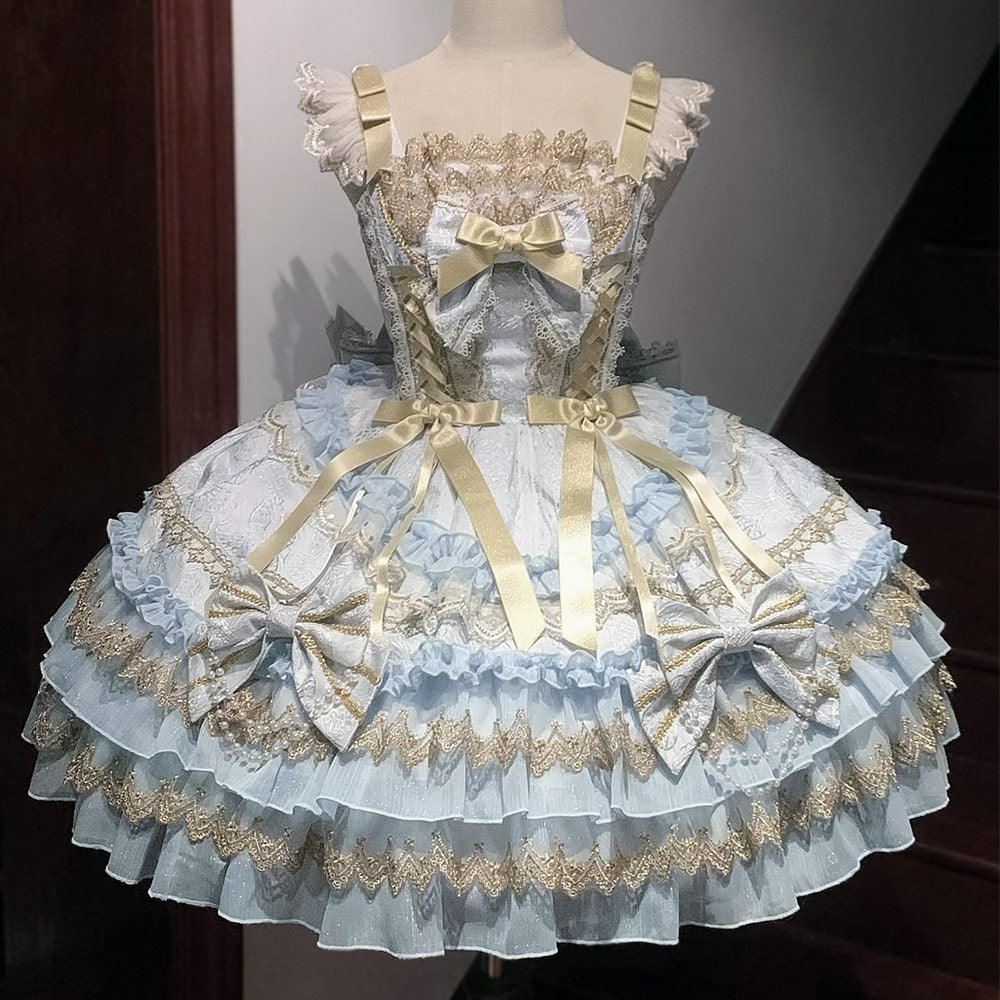 Lace Bow Lolita Dress SE23574