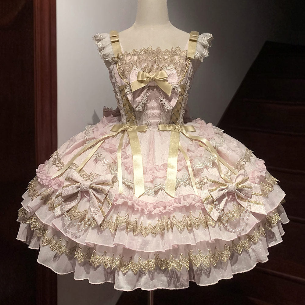 Lace Bow Lolita Dress SE23574