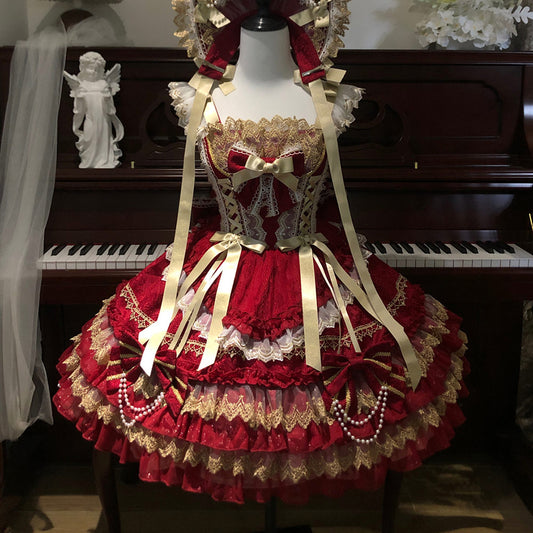 Lace Bow Lolita Dress SE23574