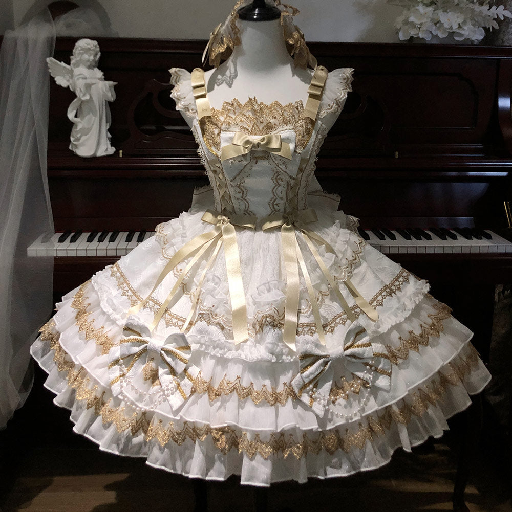 Lace Bow Lolita Dress SE23574
