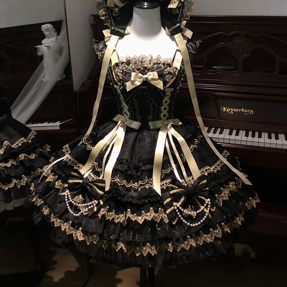 Lace Bow Lolita Dress SE23574
