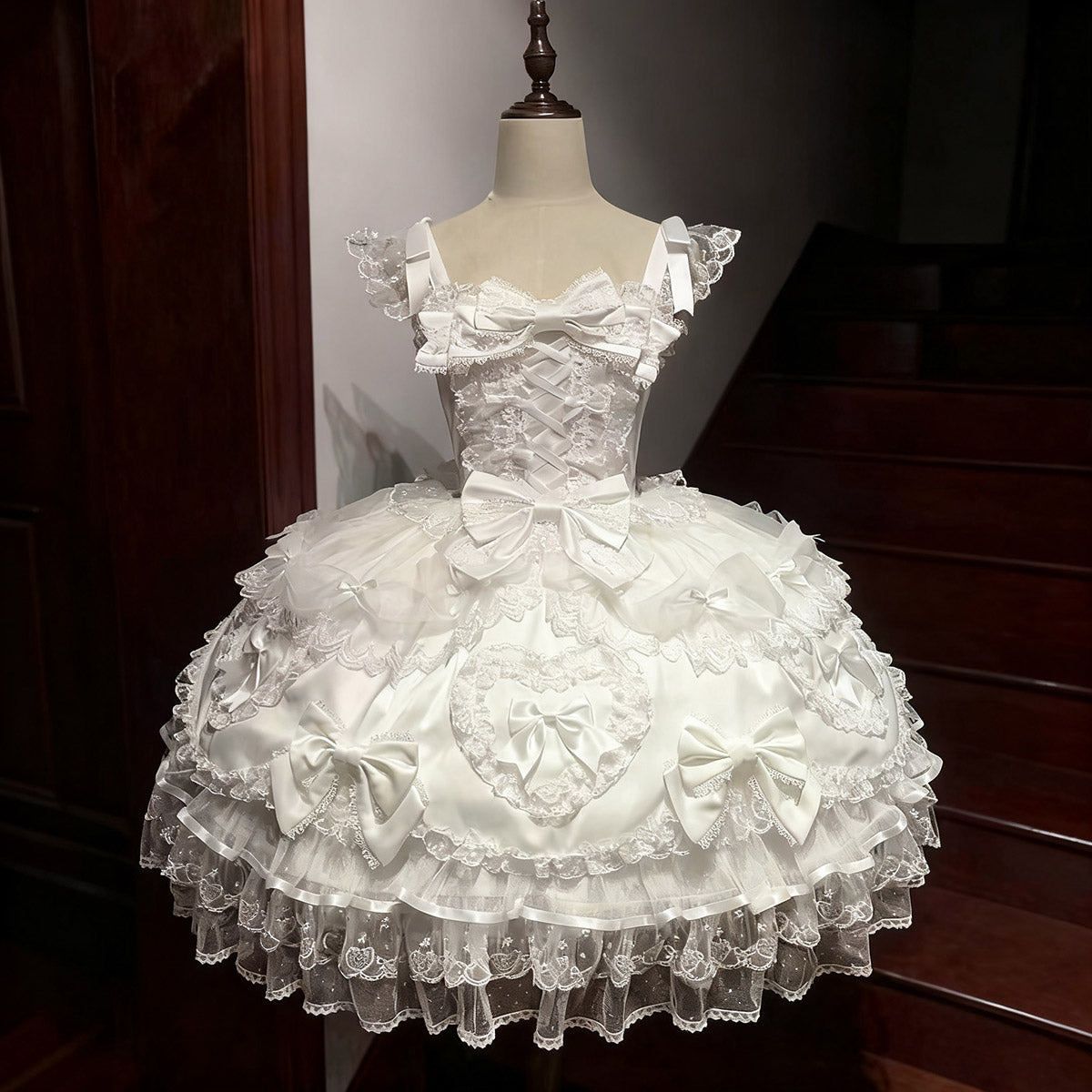 Lace Bow Lolita Slip Dress SE23773