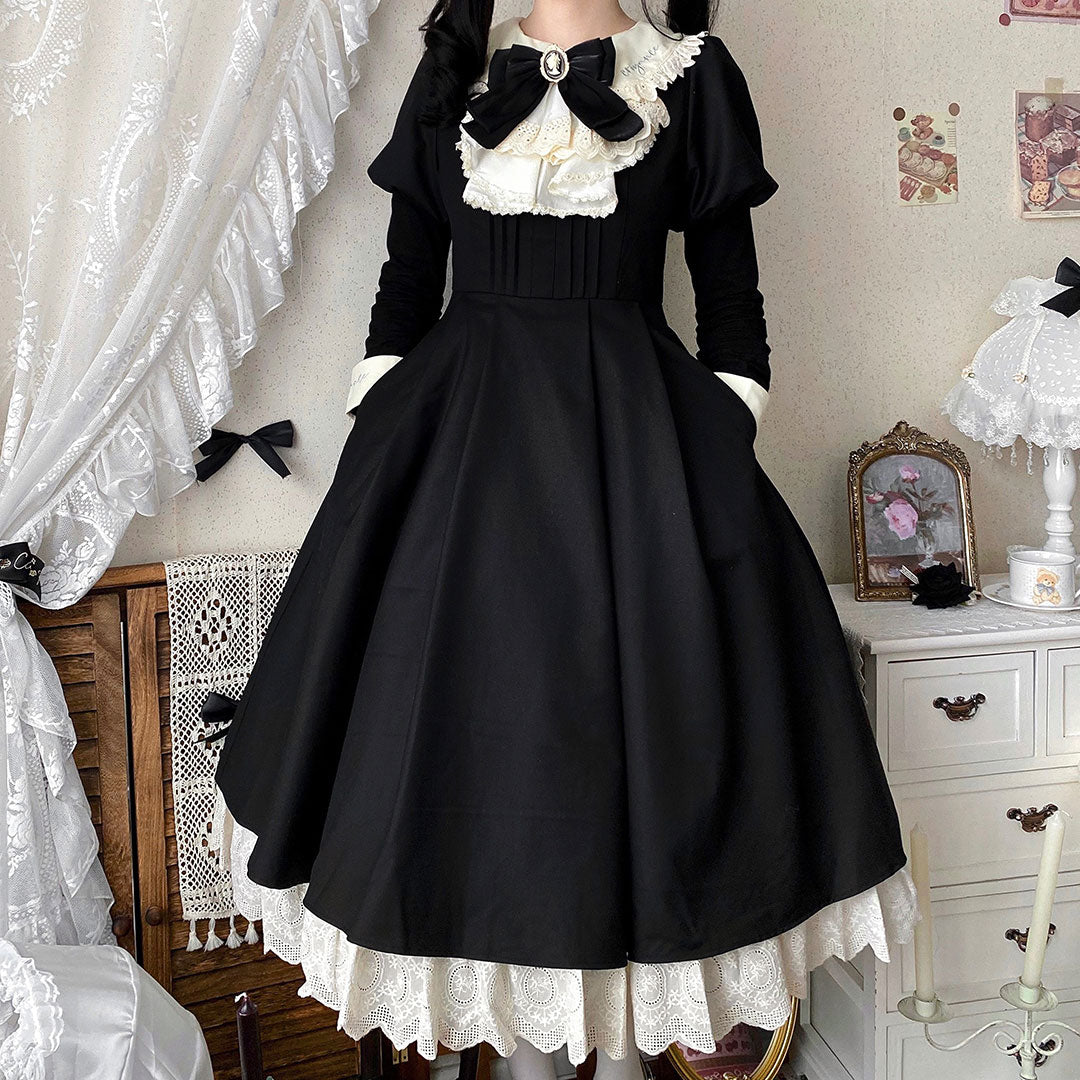 Lace Bow Maid Dress SE23320