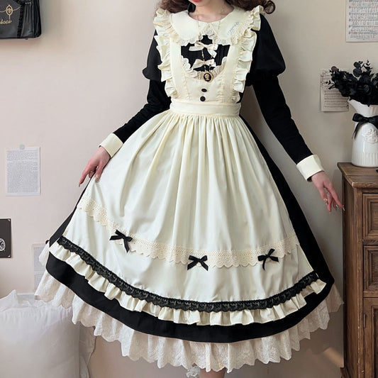 Lace Bow Maid Dress SE23320