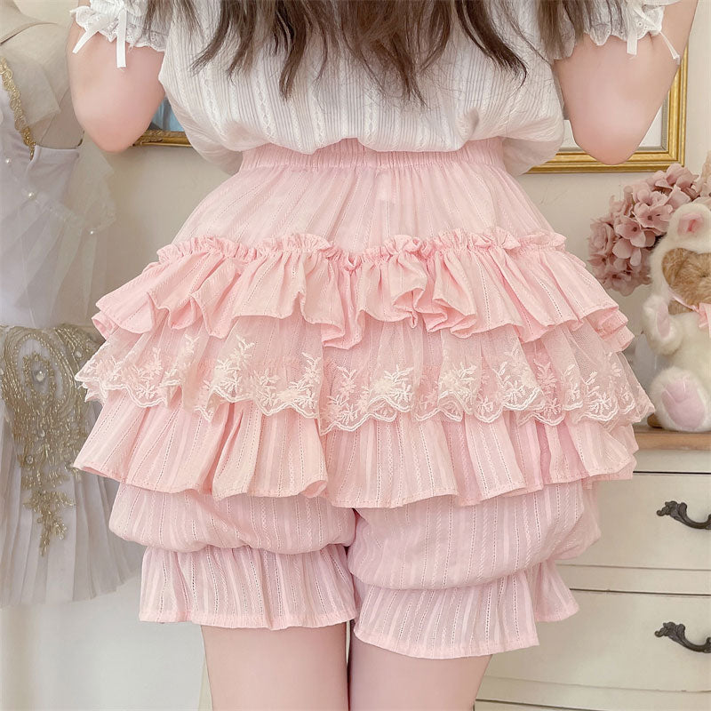 Lace Bow Pumpkin Pants SE23267