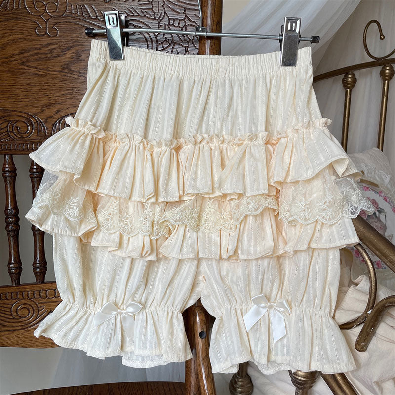 Lace Bow Pumpkin Pants SE23267