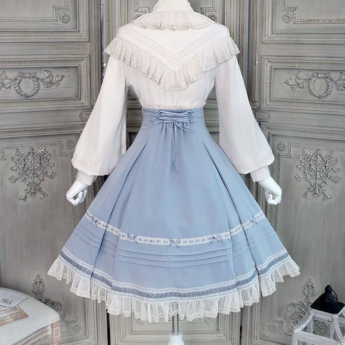 Lace Bow Skirt SE22731