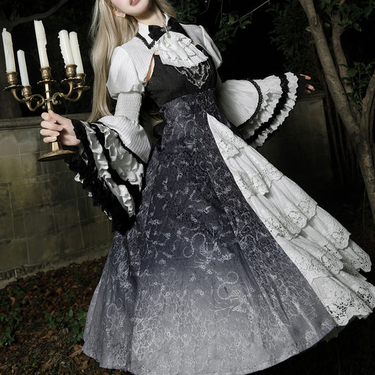 Lace Butterfly Flower Dress Set SE23262