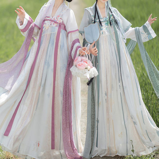 Lace Flower Hanfu Dress SE22709
