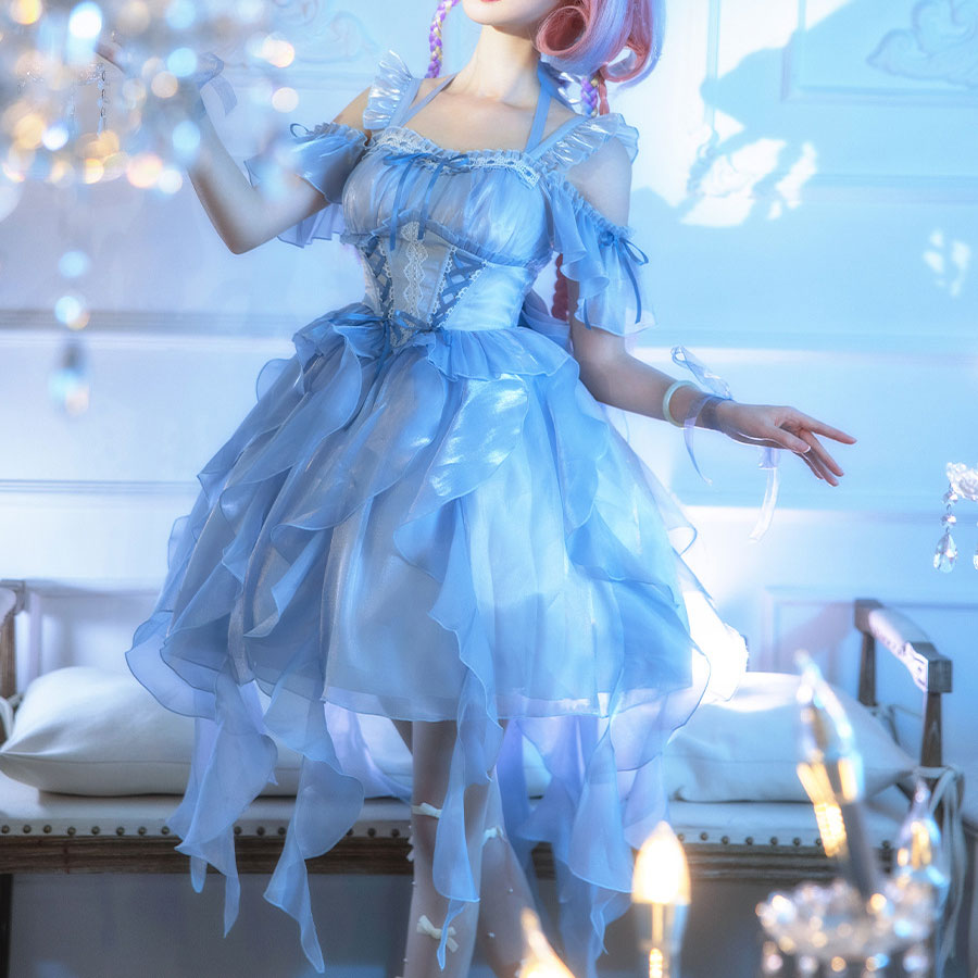 Lace Bow Lolita Slip Dress SE22813