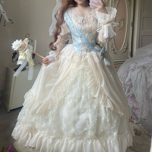 Lace Mesh Floral Dress SE23395