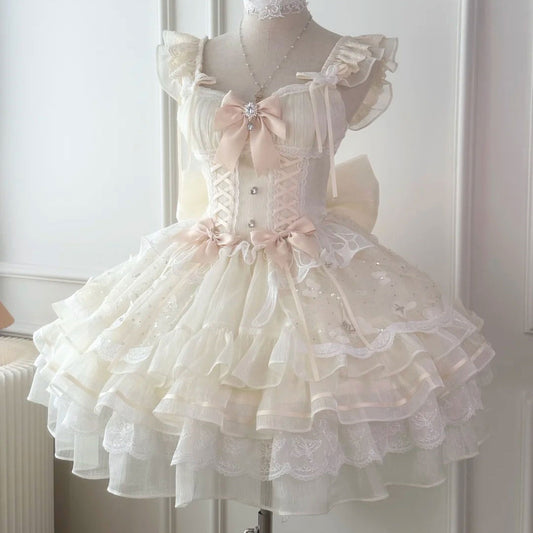 Lace Princess Butterfly Dress SE23438