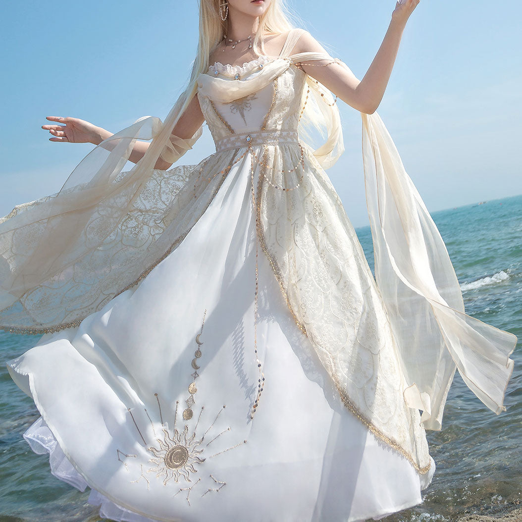 Lace Star Moon dress SE23337
