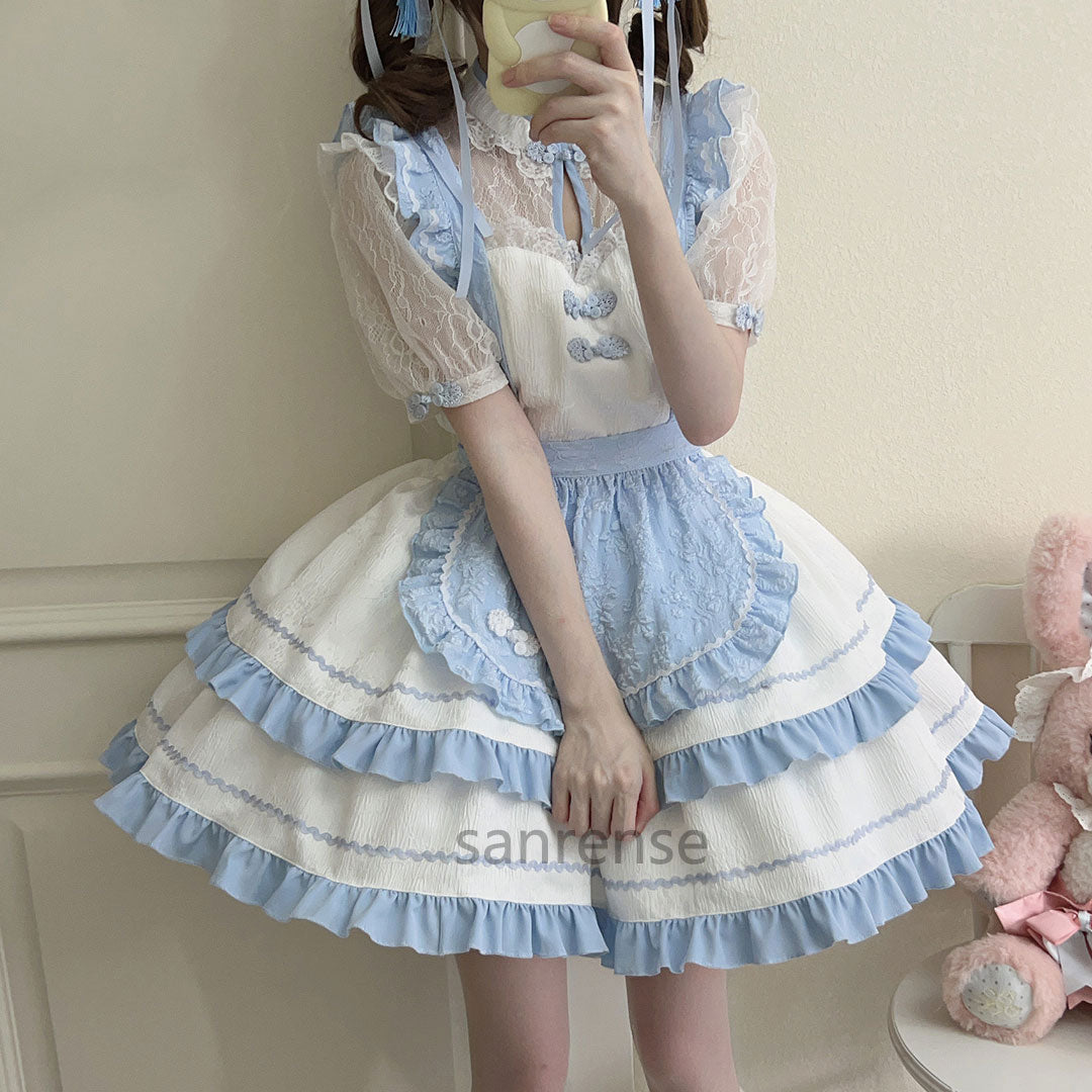 Lace Flower Dress SE23311