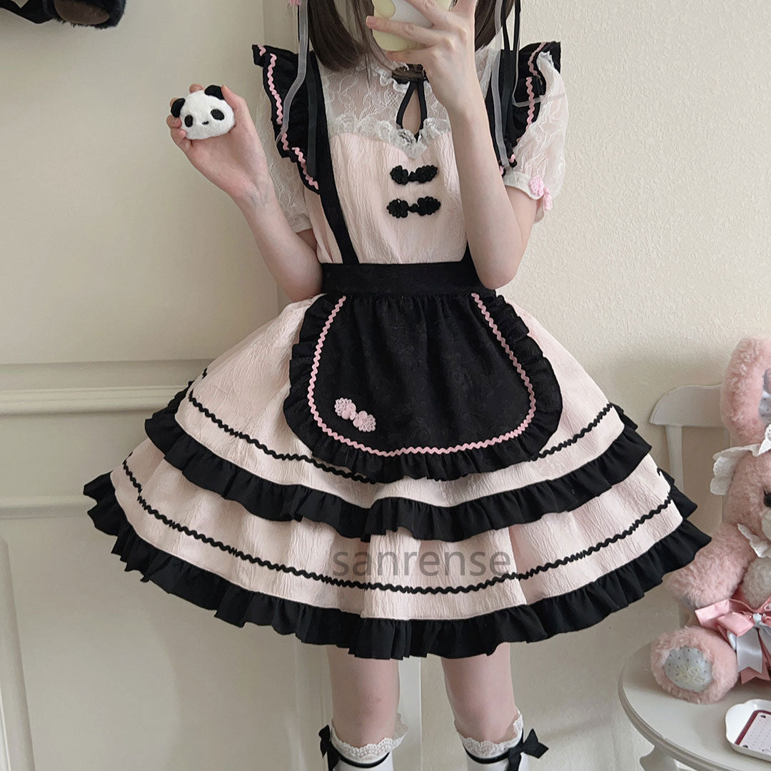 Lace Flower Dress SE23311