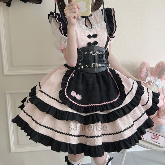 Lace Flower Dress SE23311